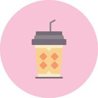 Cold Coffee Vector Icon