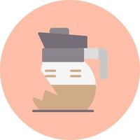 Broken  Coffee Pot Vector Icon