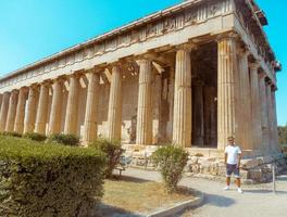 guy in the Museum of ancient Greece photo