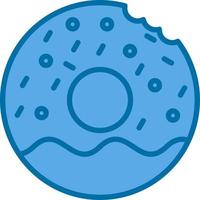 diseño de icono de vector de donut