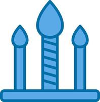 Candle Vector Icon Design