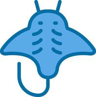 Stingray Vector Icon Design