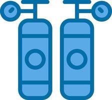 Oxygen Tanks Vector Icon Design