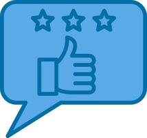 Good Feedback Vector Icon Design