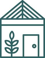 Greenhouse Vector Icon Design