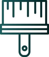 Paint Brush Vector Icon Design