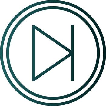 Next Button Vector Icon Design