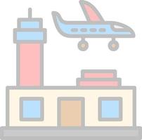 Airport Vector Icon Design