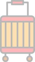 Baggage Vector Icon Design