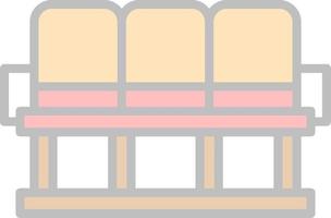 Sitting Area Vector Icon Design