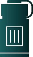 Water Bottle Vector Icon Design