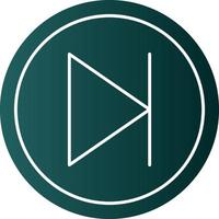 Next Button Vector Icon Design