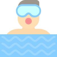 Diver Vector Icon Design