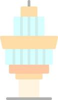 Control Tower Vector Icon Design