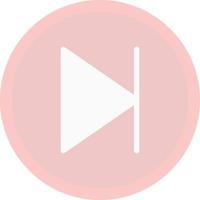 Next Button Vector Icon Design