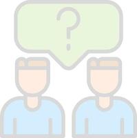 Question Vector Icon Design