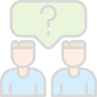 Question Vector Icon Design