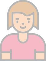 Woman Vector Icon Design