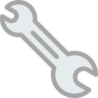 Wrench Vector Icon Design