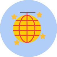 icono de vector de bola de discoteca