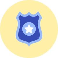 Police Badge Vector Icon