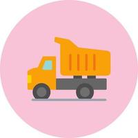 Dumper Truck Vector Icon