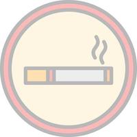 Smoking Vector Icon Design
