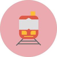 icono de vector de tren