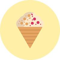 icono de vector de helado