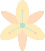 Tiger Lily Vector Icon Design