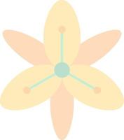 Tiger Lily Vector Icon Design