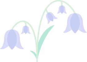 Bluebell Vector Icon Design