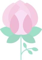 Peony Vector Icon Design