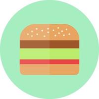 Hamburger Vector Icon