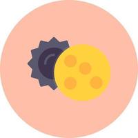 icono de vector de eclipse