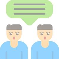 Talk Vector Icon Design