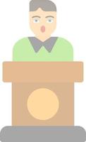 Politician Vector Icon Design