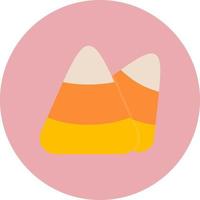 Candy Corn Vector Icon