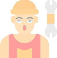 Plumber Vector Icon Design