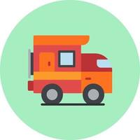 Camper Van Vector Icon