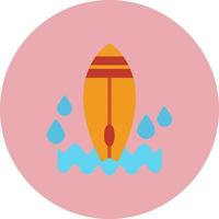 Surfing Vector Icon