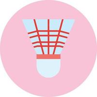 Shuttlecock Vector Icon
