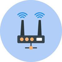 Router Device Vector Icon