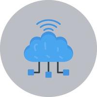 Cloud Computing Vector Icon