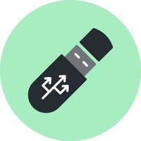 Flash Drive Vector Icon