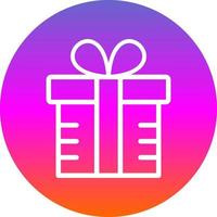 diseño de icono de vector de caja de regalo