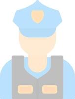 Security Guard Vector Icon Design