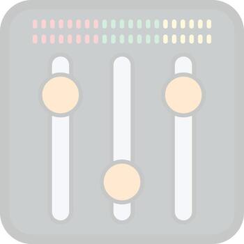 diseño de icono de vector de controlador de ecualizador
