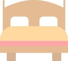 diseño de icono de vector de cama