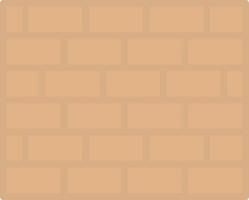 Brickwall Vector Icon Design